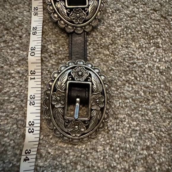 Vintage Brighton Concho belt - Picture 2 of 7